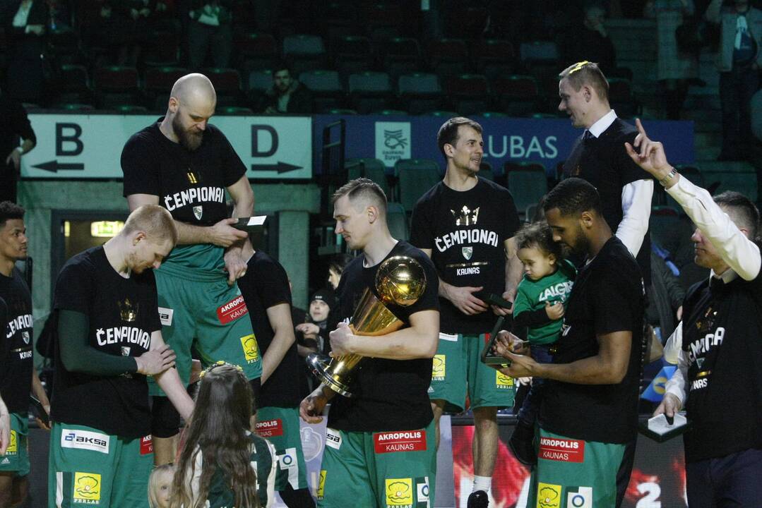 Karaliaus Mindaugo taurę iškovojo „Žalgirio“ krepšininkai