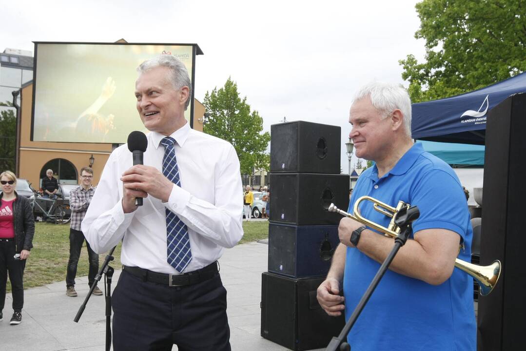 Uostamiestyje muzikos garsai liejasi laisvai