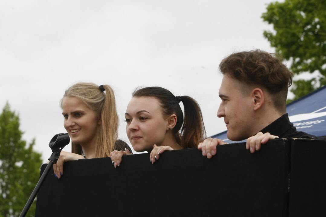 Uostamiestyje muzikos garsai liejasi laisvai