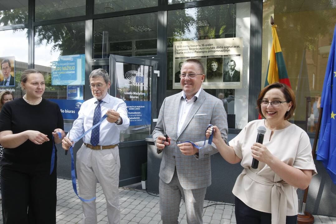 Palangoje atidarytas Europos Parlamento nario Liudo Mažylio biuras
