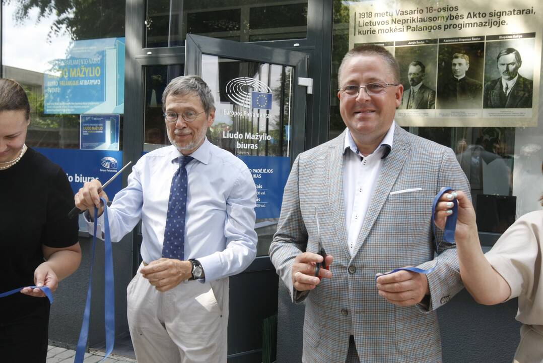 Palangoje atidarytas Europos Parlamento nario Liudo Mažylio biuras