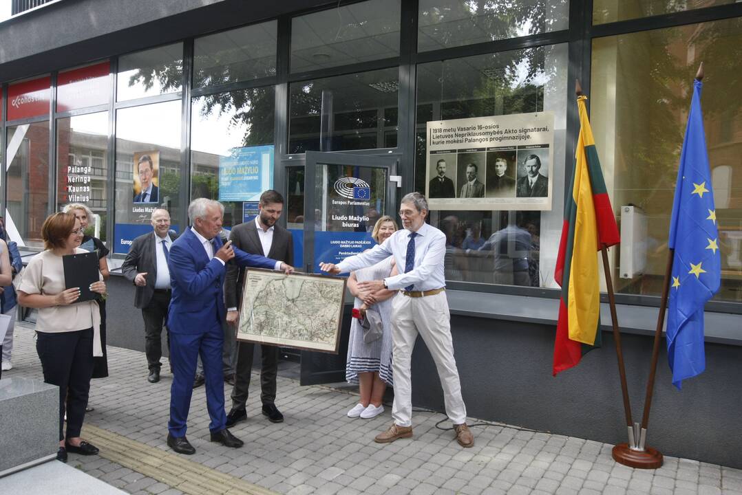 Palangoje atidarytas Europos Parlamento nario Liudo Mažylio biuras