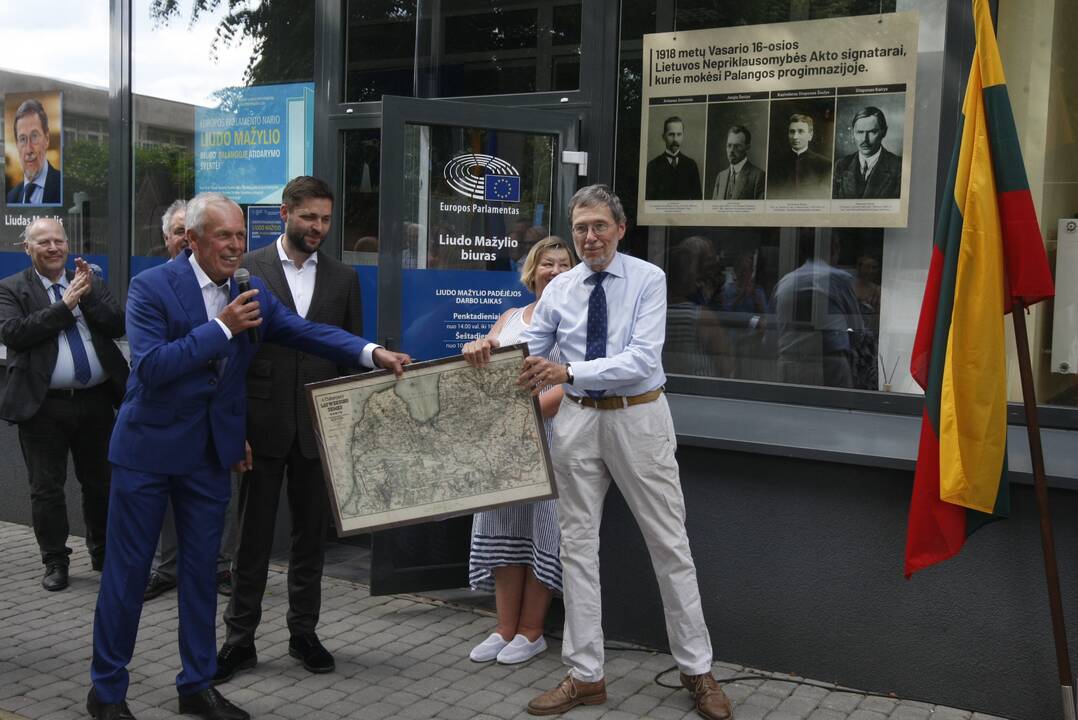 Palangoje atidarytas Europos Parlamento nario Liudo Mažylio biuras