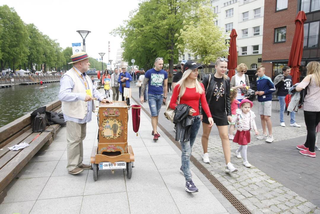 Uostamiestyje muzikos garsai liejasi laisvai