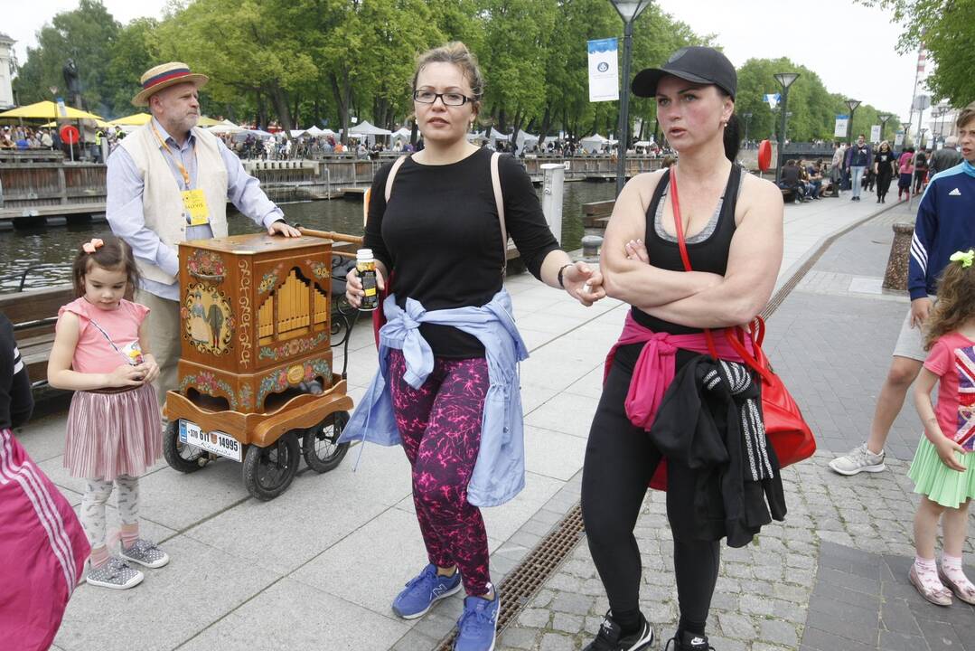 Uostamiestyje muzikos garsai liejasi laisvai