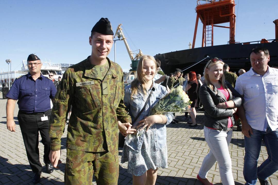 Šauktinių karių išlydėjimo į atsargą ceremonija