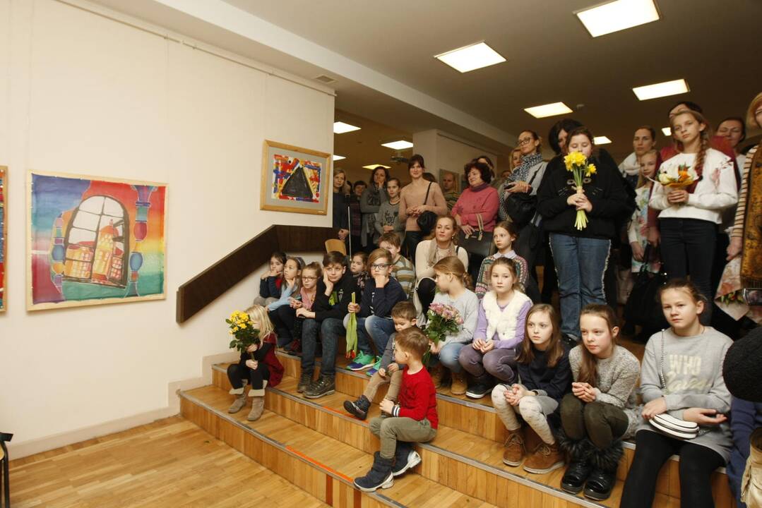 P. Domšaičio galerijoje – jaunųjų dailininkų ekspozicija