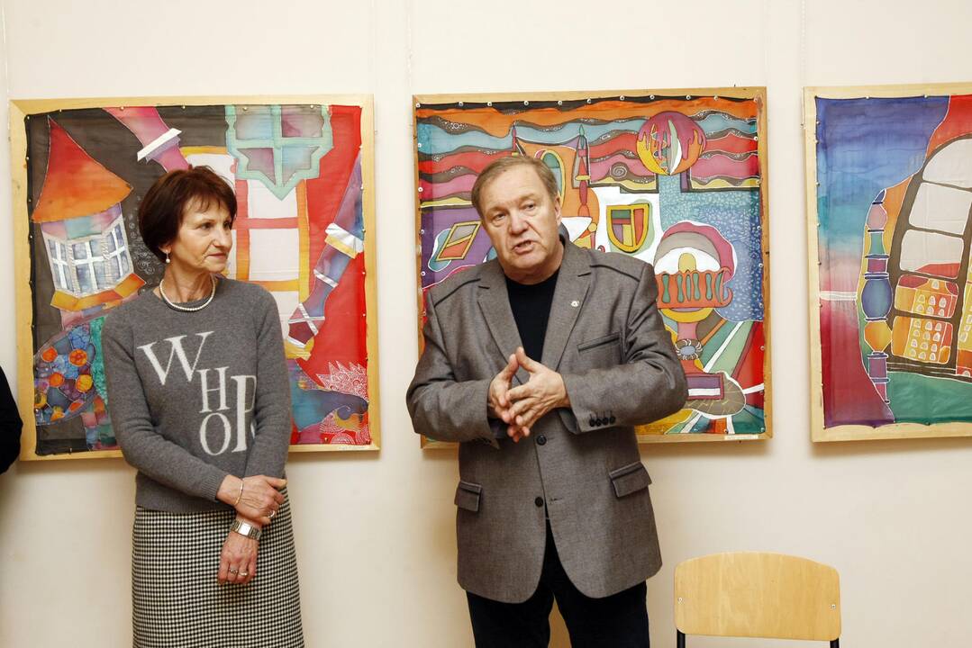 P. Domšaičio galerijoje – jaunųjų dailininkų ekspozicija