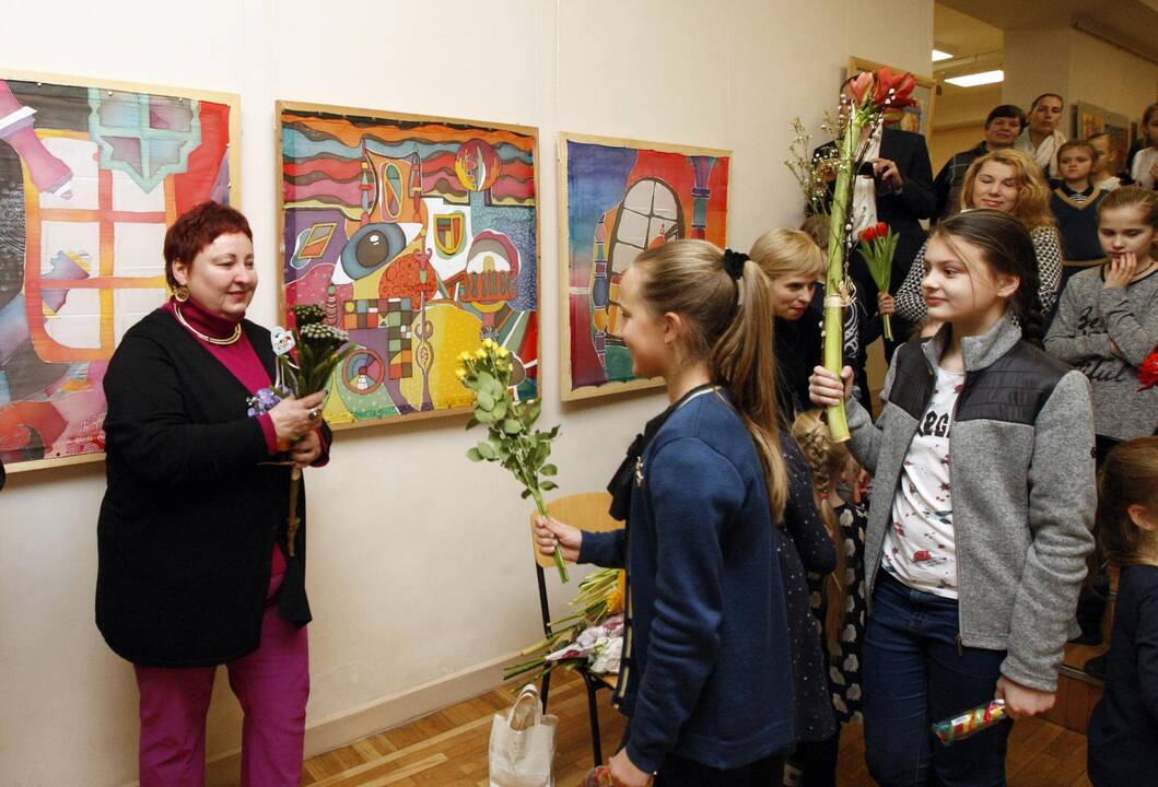P. Domšaičio galerijoje – jaunųjų dailininkų ekspozicija