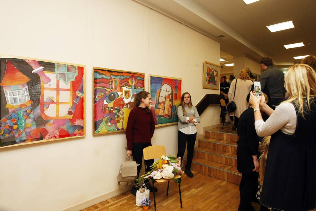 P. Domšaičio galerijoje – jaunųjų dailininkų ekspozicija
