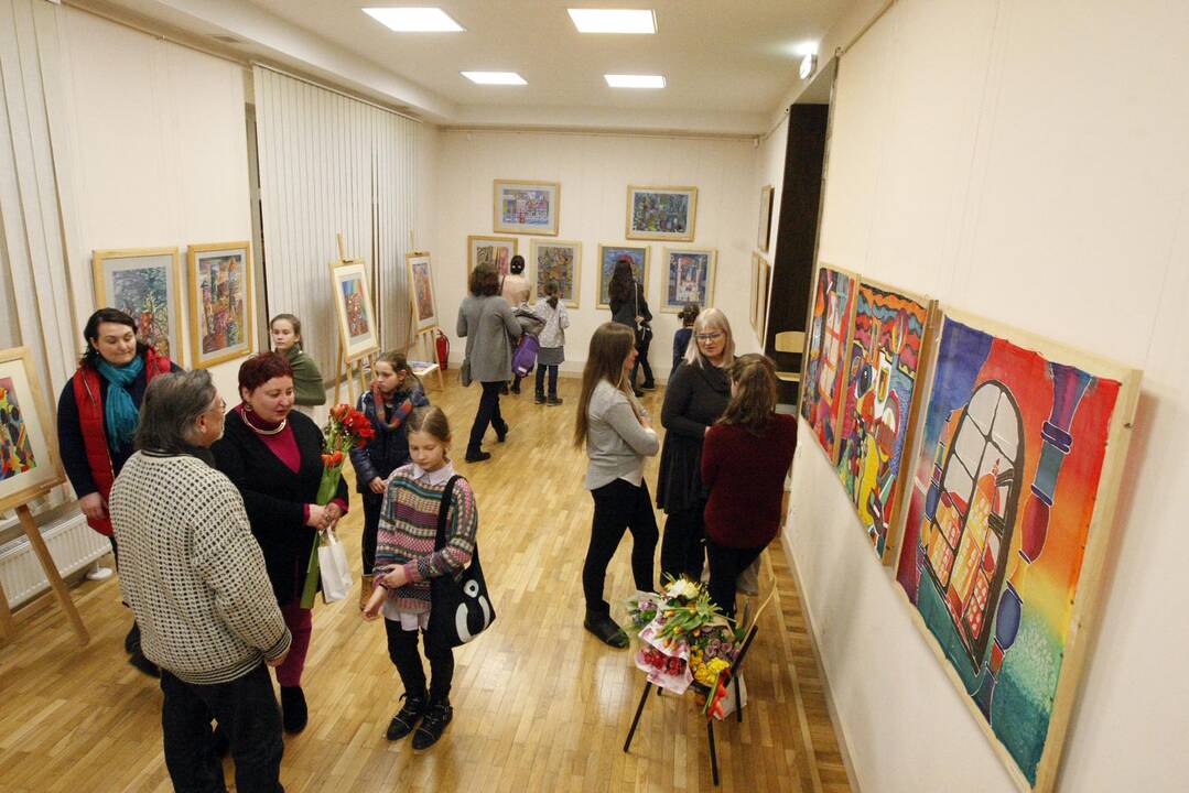 P. Domšaičio galerijoje – jaunųjų dailininkų ekspozicija