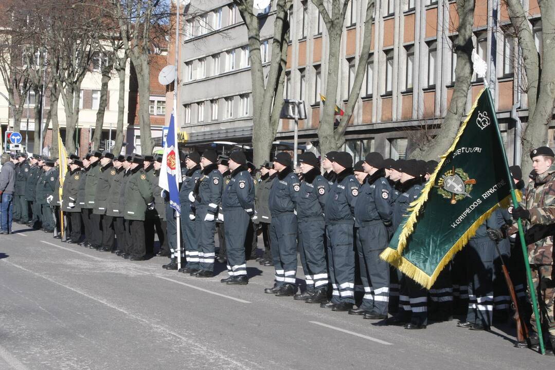 Klaipėdoje – iškilmingas Vasario 16-osios minėjimas