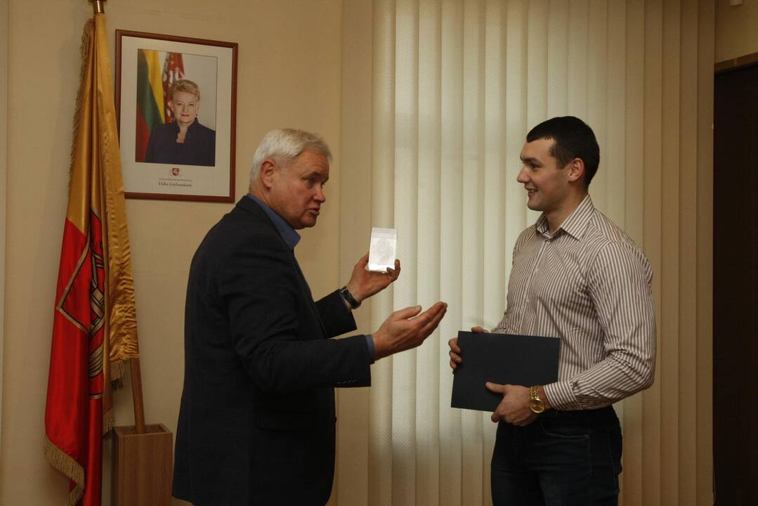 Meras padėkojo už rezultatus ir atsakingą darbą