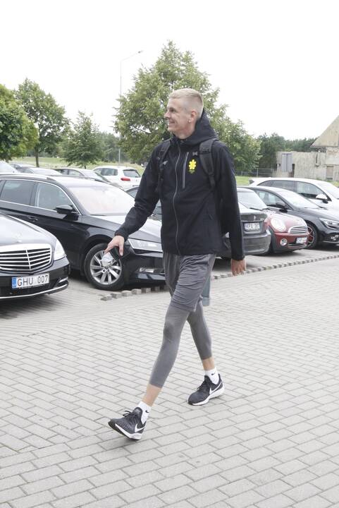 Lietuvos vyrų krepšinio rinktinė Palangoje