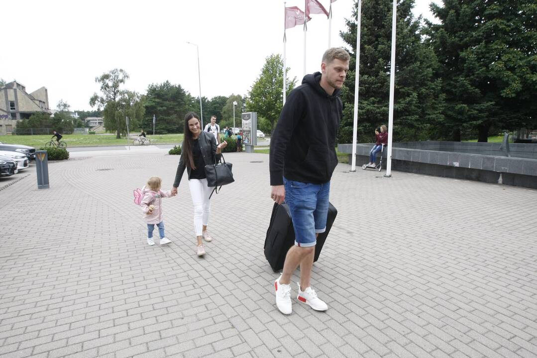 Lietuvos vyrų krepšinio rinktinė Palangoje