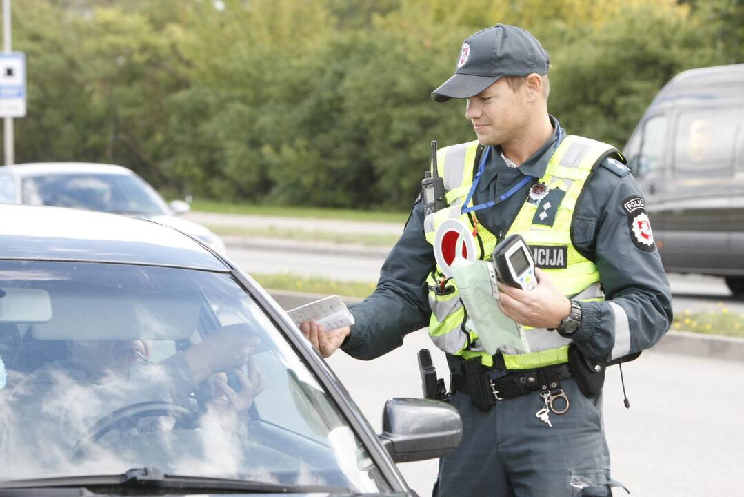 Policijos reidas Klaipėdoje