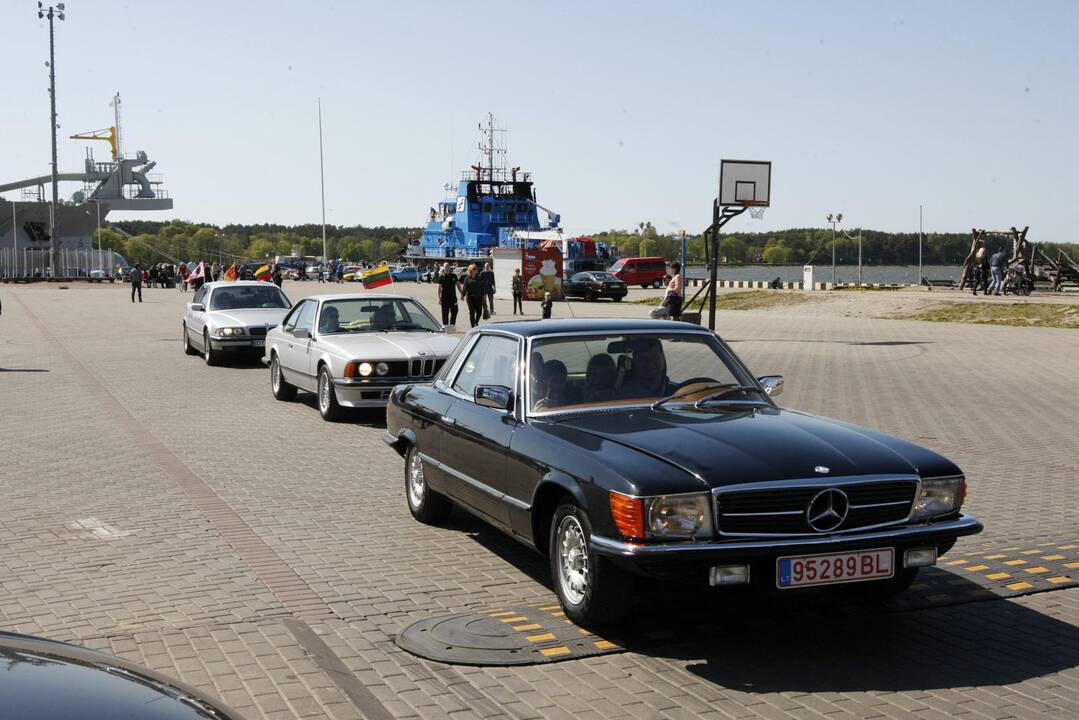 Senoviniai automobiliai Klaipėdoje