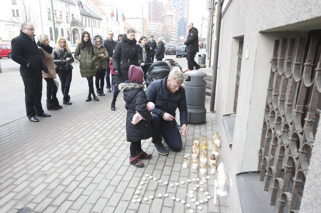 Gedulo ir vilties savaitgalis – žvakė už kiekvieną vaiką