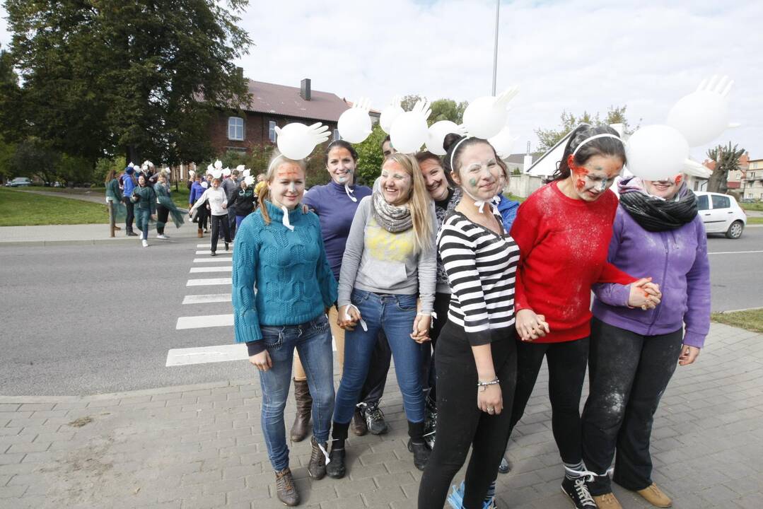 Klaipėdos valstybinėje kolegijoje - pirmakursių krikštynos