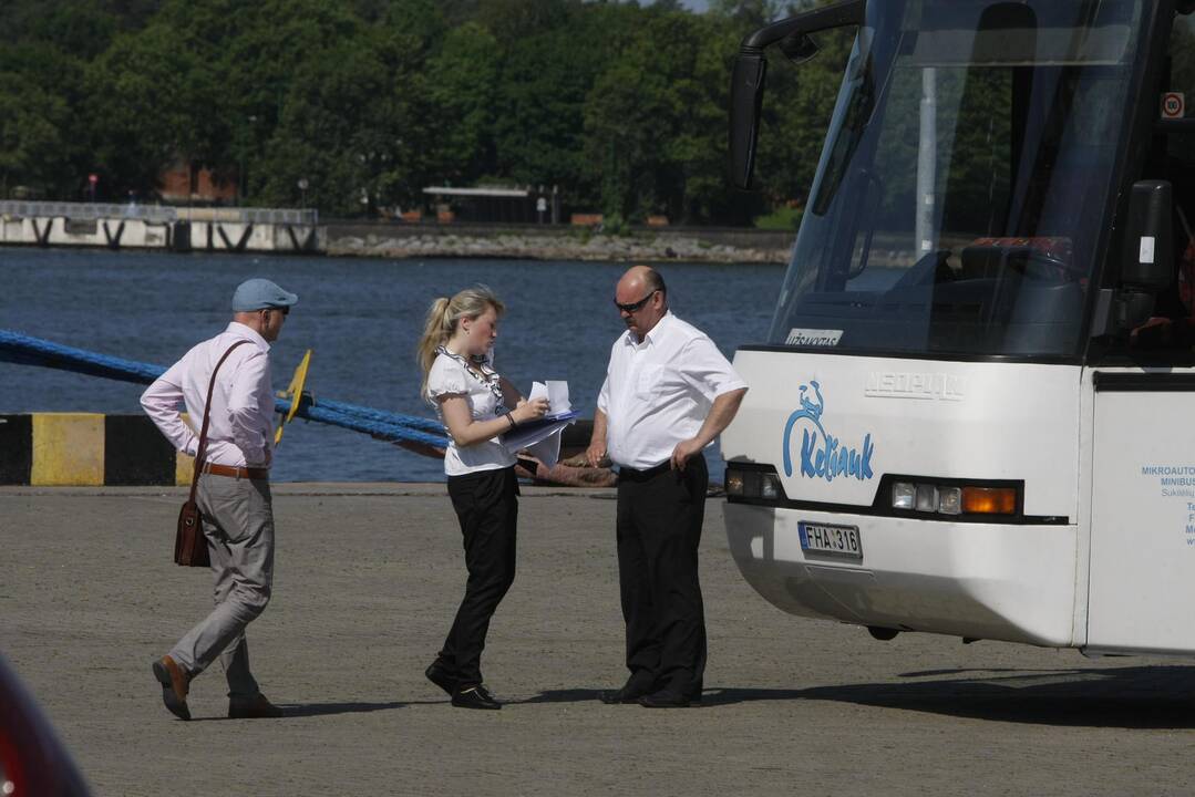 Klaipėdą užplūdo tūkstančiai turistų