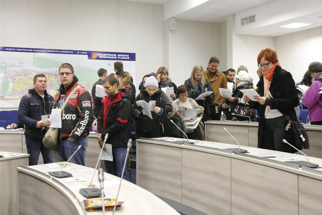 Klaipėdiečiai plūdo balsuoti