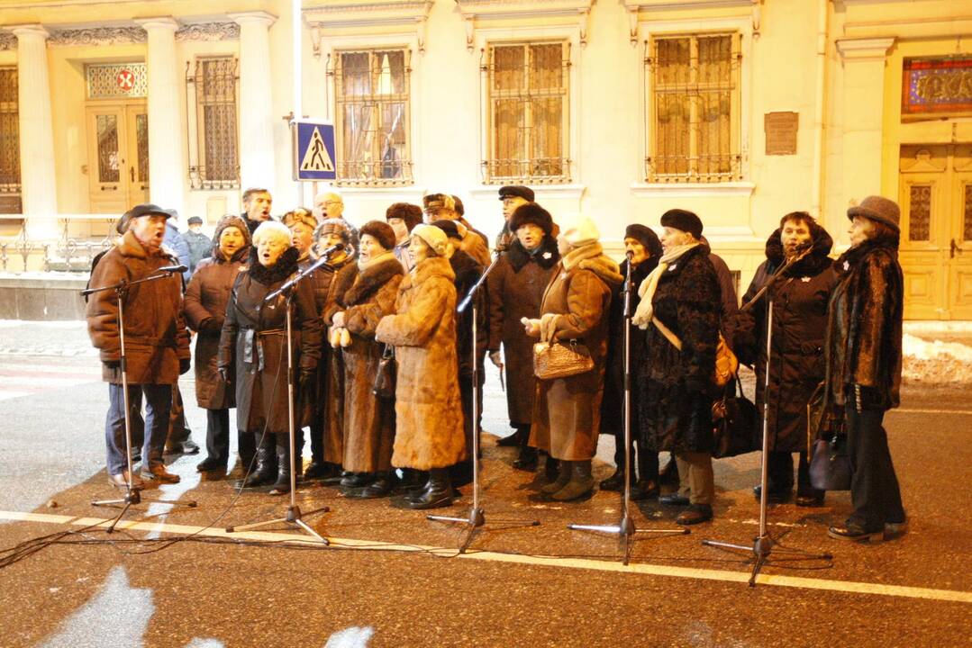 25-osios Lietuvos laisvės gynimo metinės Klaipėdoje
