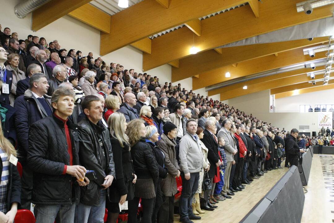 Palangoje atidarytas modernus sporto kompleksas