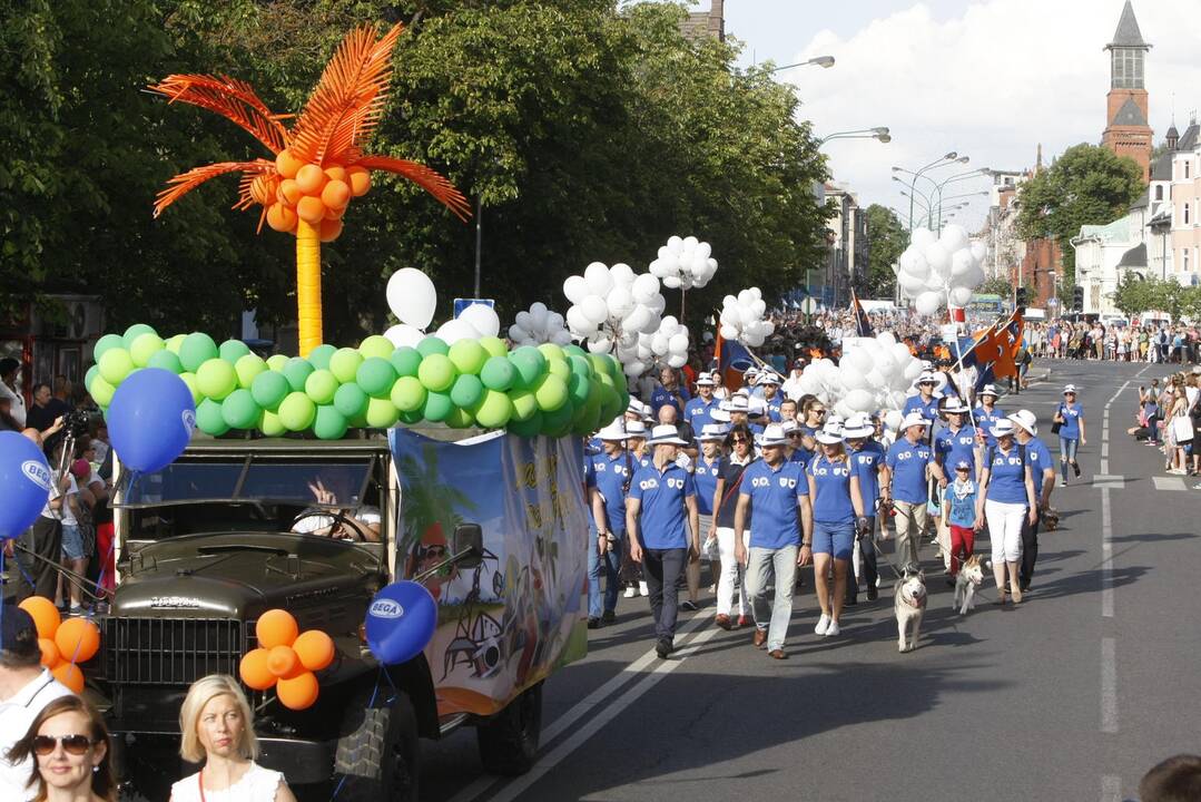 Klaipėdą drebino šventinis karnavalas