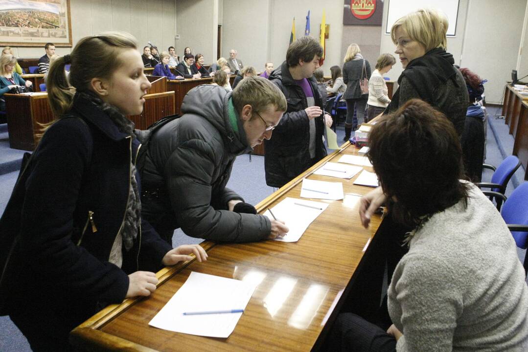Nacionalinio diktanto konkursas Klaipėdoje