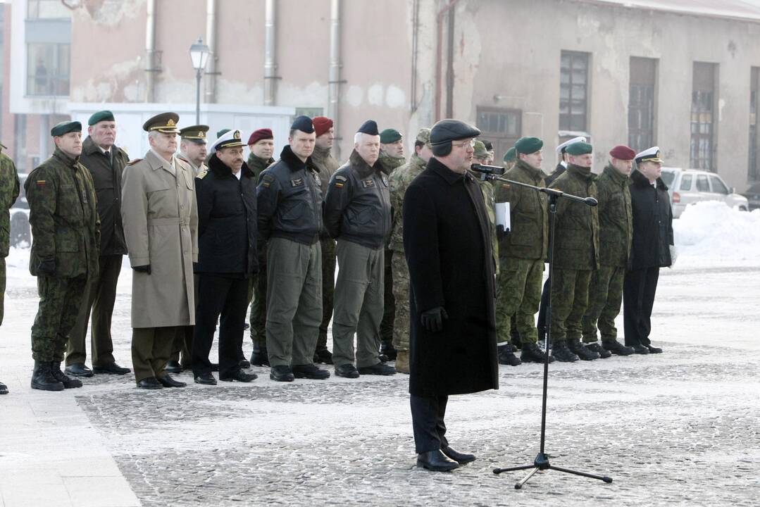 Klaipėdoje įsteigta Sausumos pajėgų Motorizuotoji pėstininkų brigada „Žemaitija“