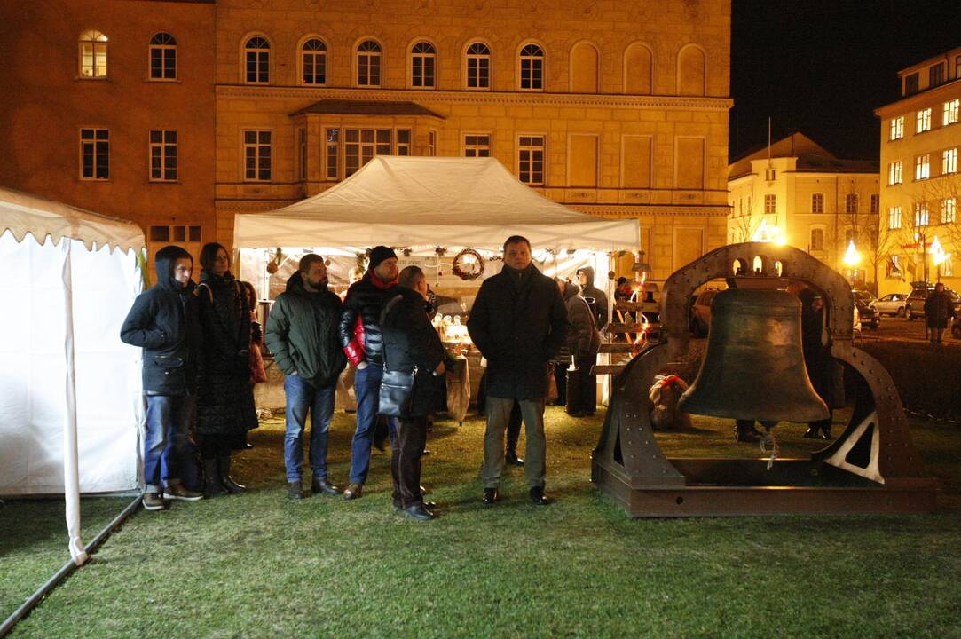 Šviečianti prakartėlė Klaipėdoje