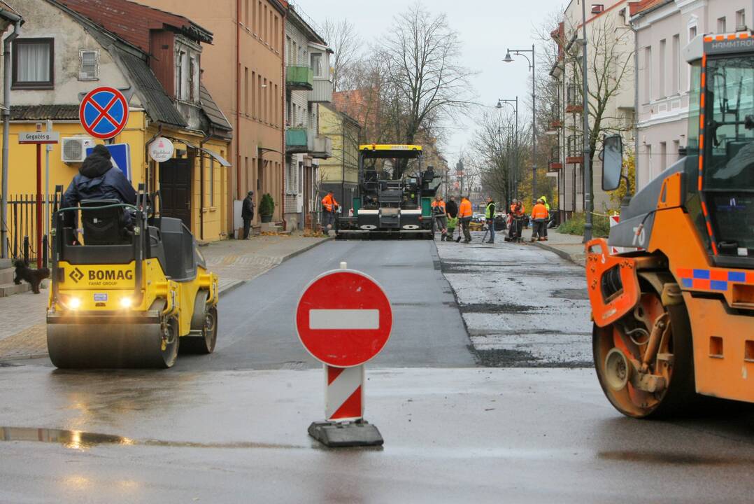 Klaipėdoje – dar vienos gatvės remontas