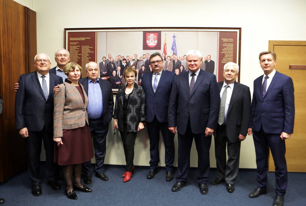 Pagerbė pirmąją Klaipėdos tarybą