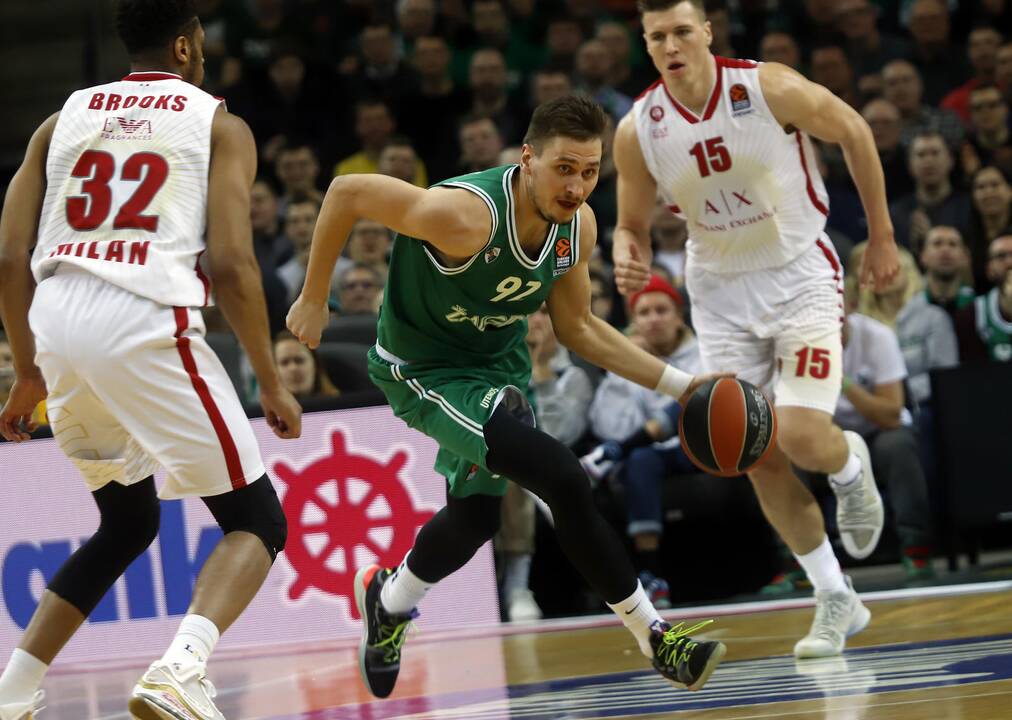 Eurolyga: „Žalgiris“ – „Olimpia“ 105:97