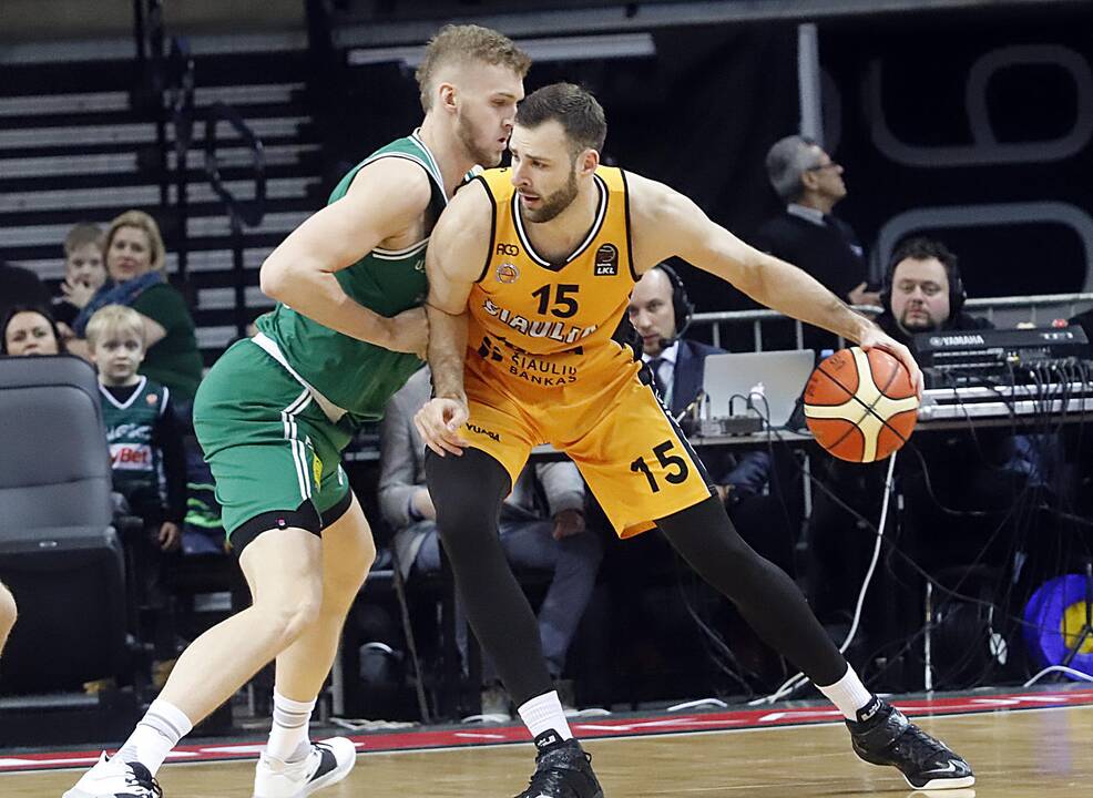 KMT ketvirtfinalis: Žalgiris - Šiauliai 105 : 66