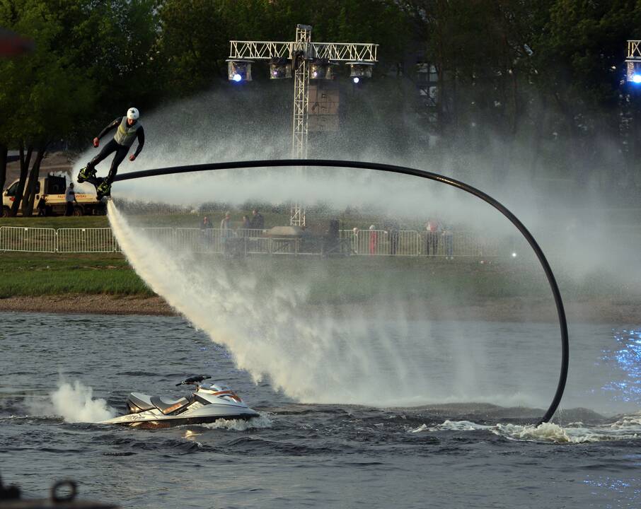 Didžiausio pavasario renginio „Santaka“ repeticija