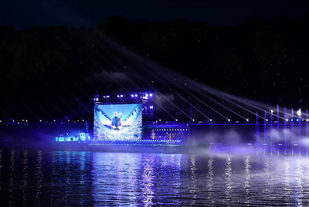 Didžiausio pavasario renginio „Santaka“ repeticija