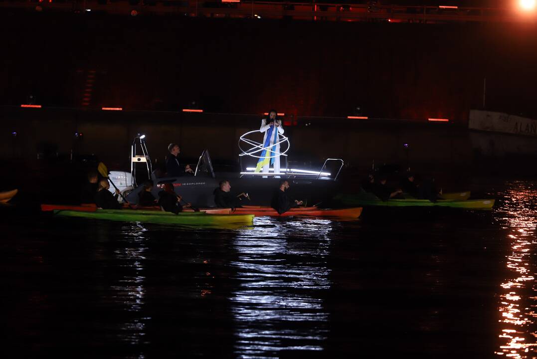 Didžiausio pavasario renginio „Santaka“ repeticija