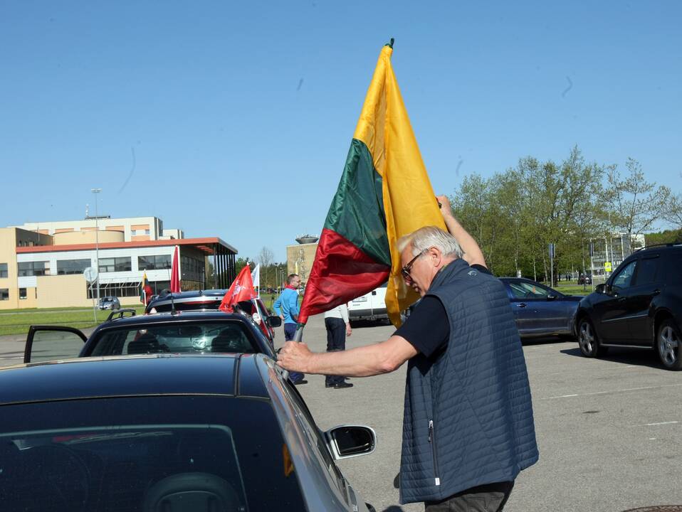 „Didžiojo šeimos gynimo maršo“ dalyvių pasiruošimas Akademijoje