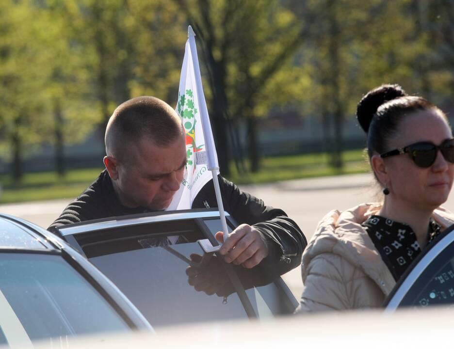 „Didžiojo šeimos gynimo maršo“ dalyvių pasiruošimas Akademijoje