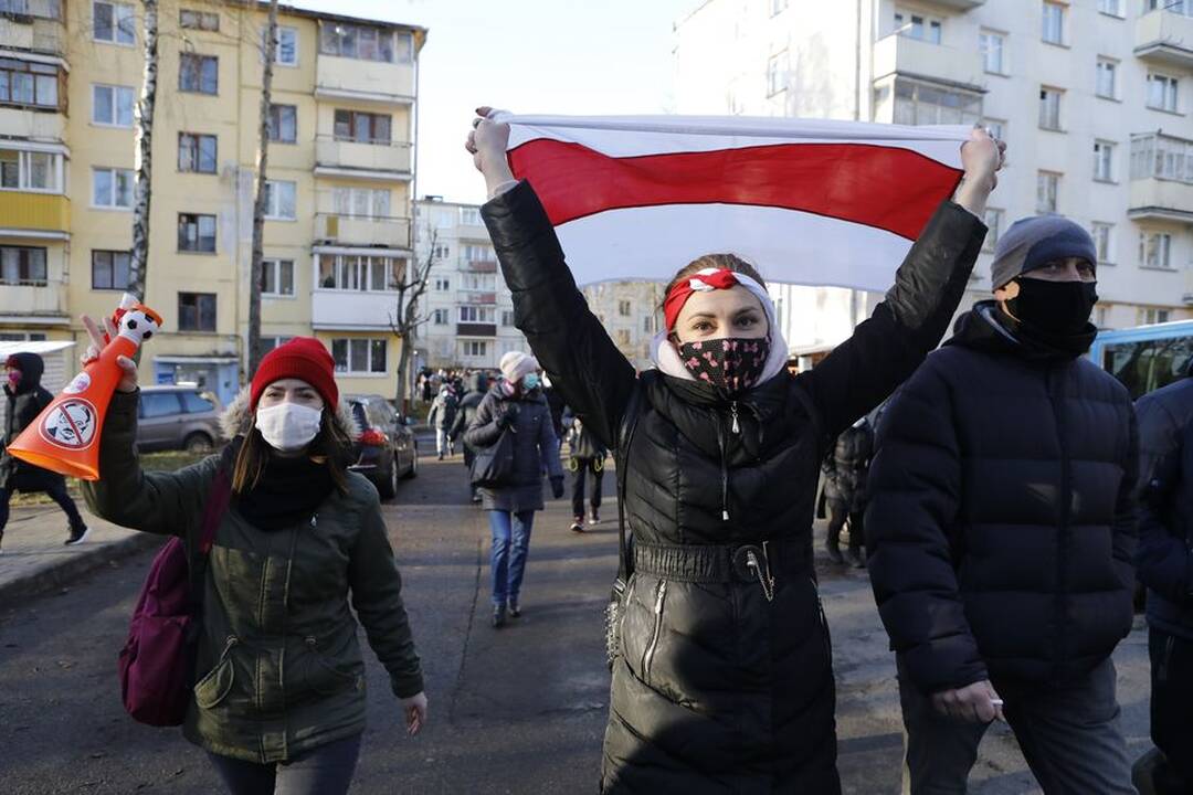 S. Cichanouskajos patarėjas: nuo vasario Baltarusijoje kils nauja protestų banga