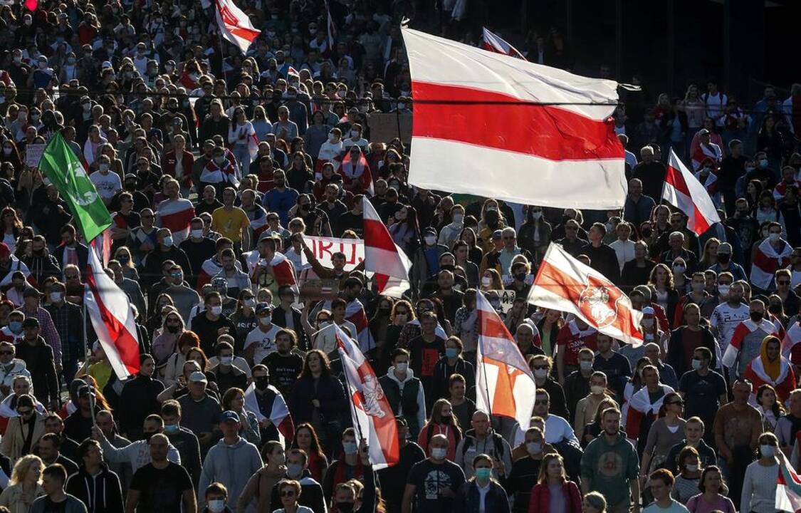 Apžvalgininkas: Baltarusijos revoliucijos eiga Maskvai buvo žinoma jau prieš kelis metus