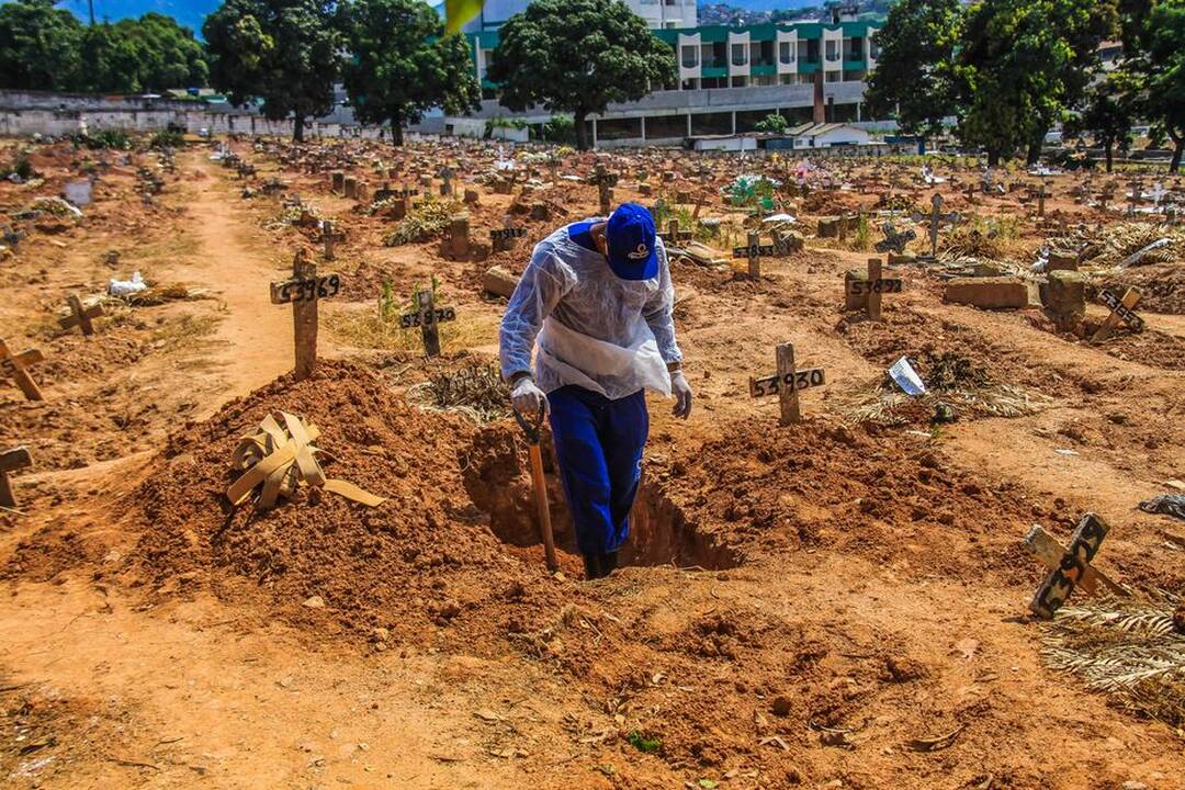 Brazilijoje COVID-19 atvejų skaičius viršijo 7 milijonus