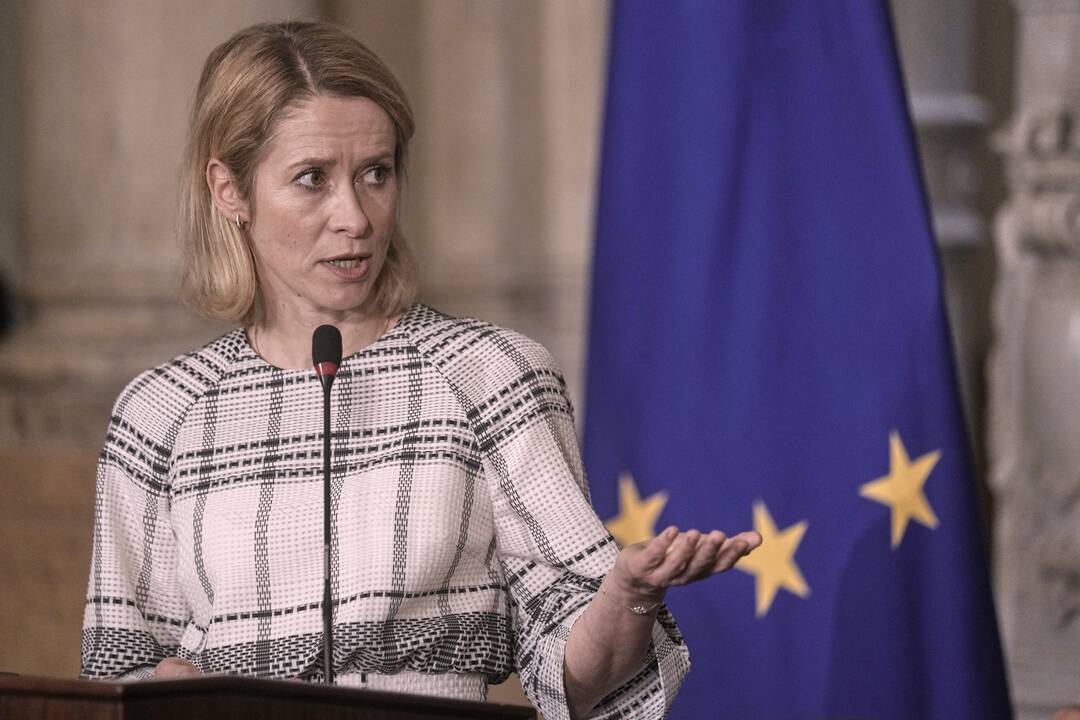 ES diplomatijos vadovė ragina nutraukti atsinaujinusias kovas Gazos Ruože