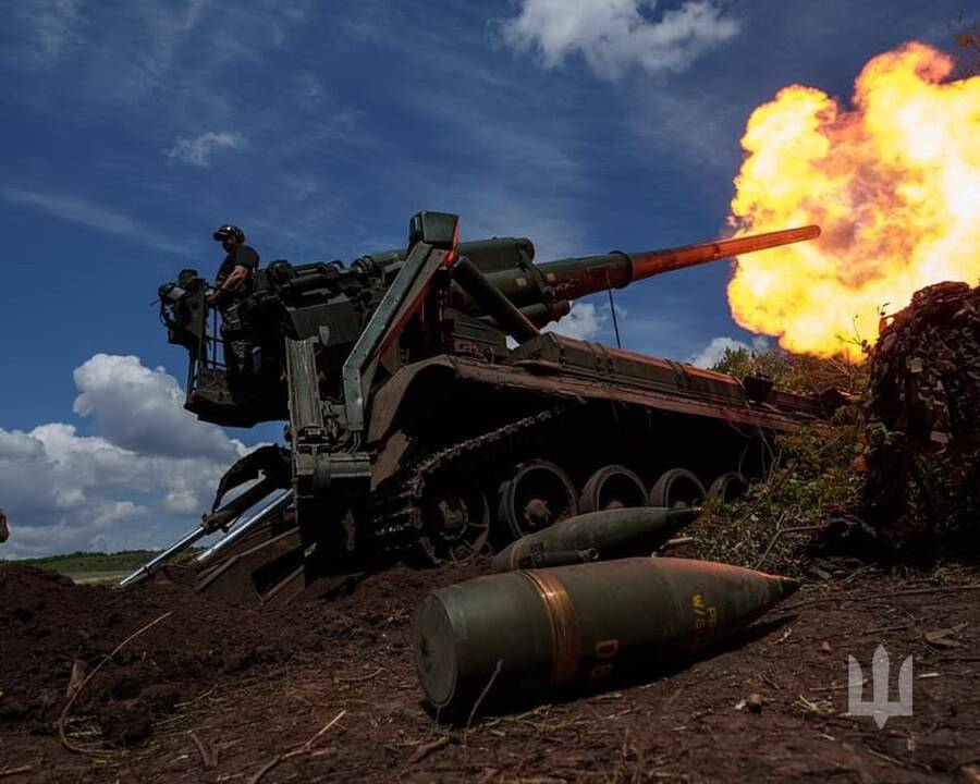 Rusai Ukrainoje per pastarąją parą prarado dar 1 030 karių