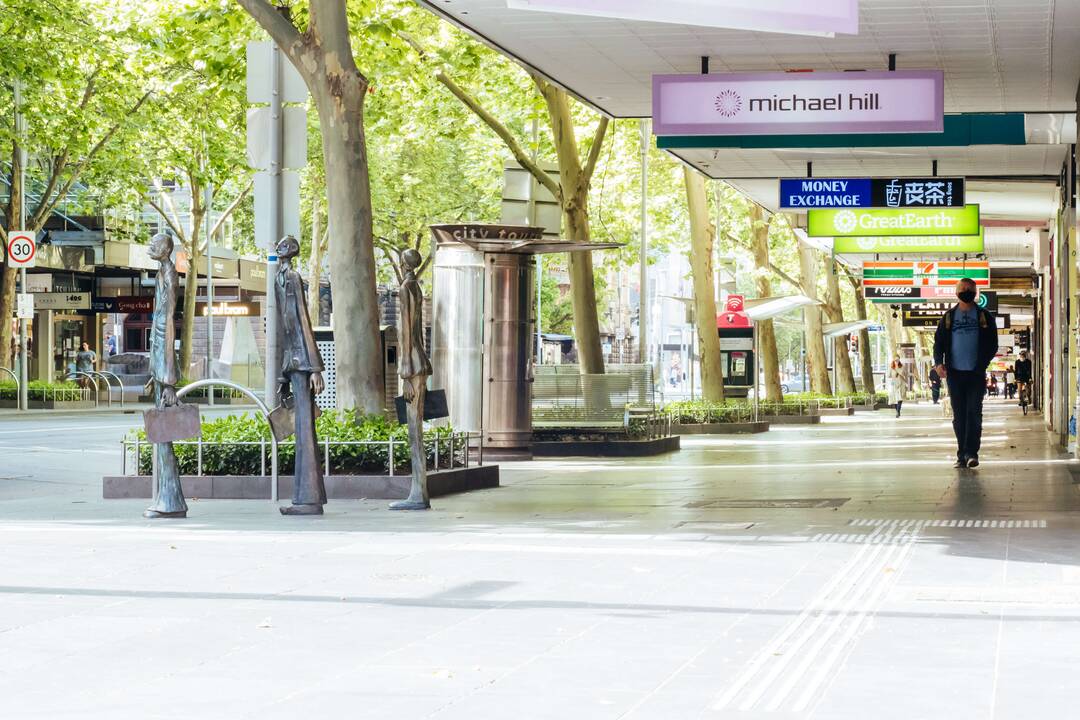 Australijos Viktorijos valstijoje atšaukiamas visuotinis karantinas