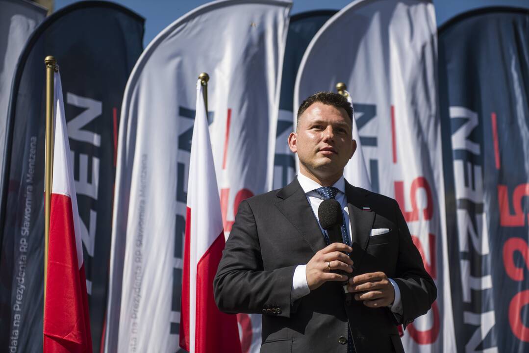Slawomiras Mentzenas: kraštutinių dešiniųjų multimilijonierius kandidatas į Lenkijos prezidentus