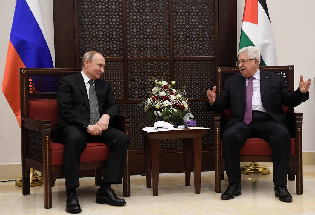 Vladimiras Putinas ir Mahmoudas Abbasas