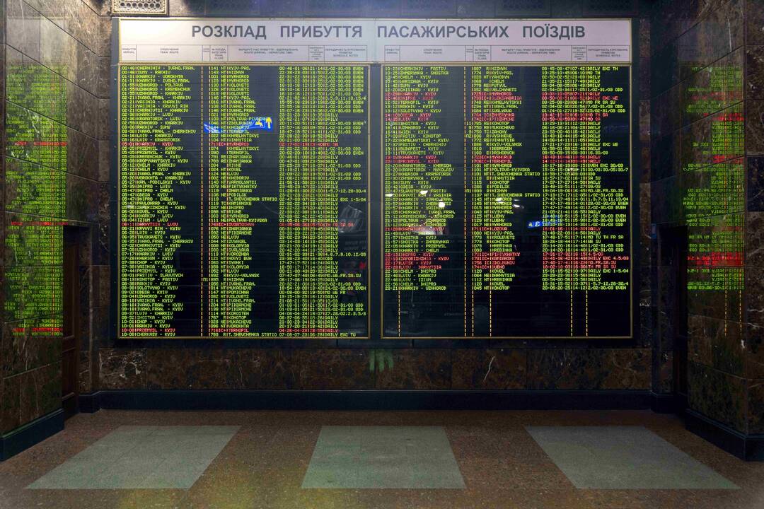 Ukrainos geležinkelių kompanija praneša patirianti sudėtingą kibernetinę ataką