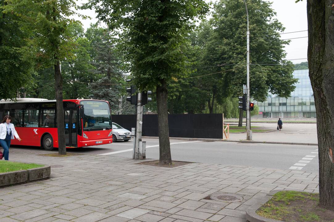 Vienybės aikštės rekonstrukcijos pradžia